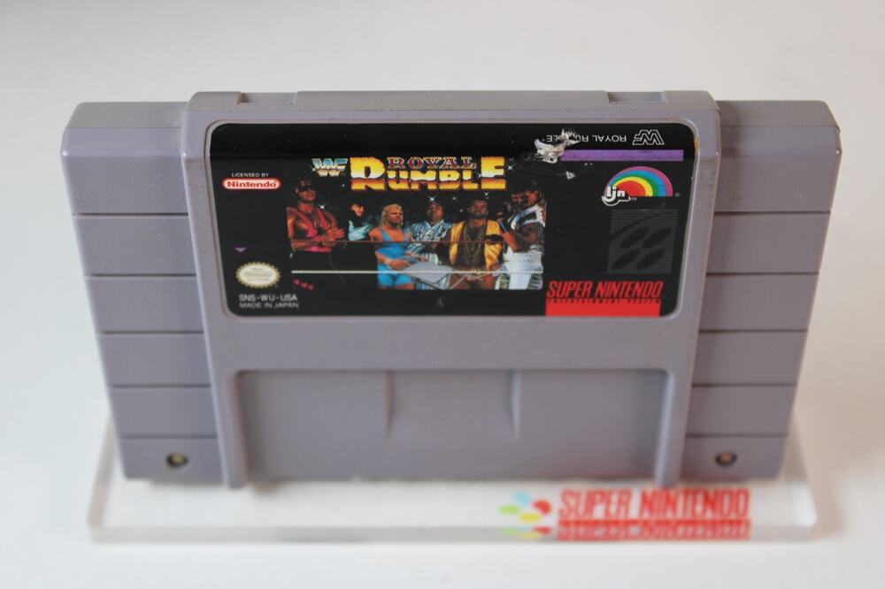 WWF Royal Rumble (Super Nintendo Entertainment System, 1993) Game Only, Tested